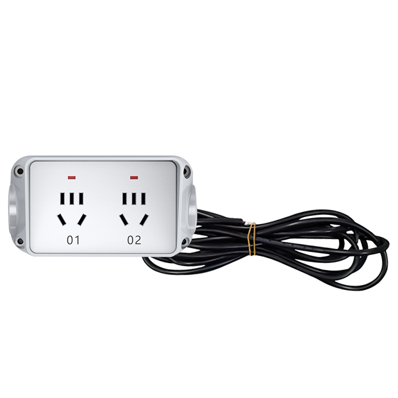 電瓶車充電樁帶線雙路插座